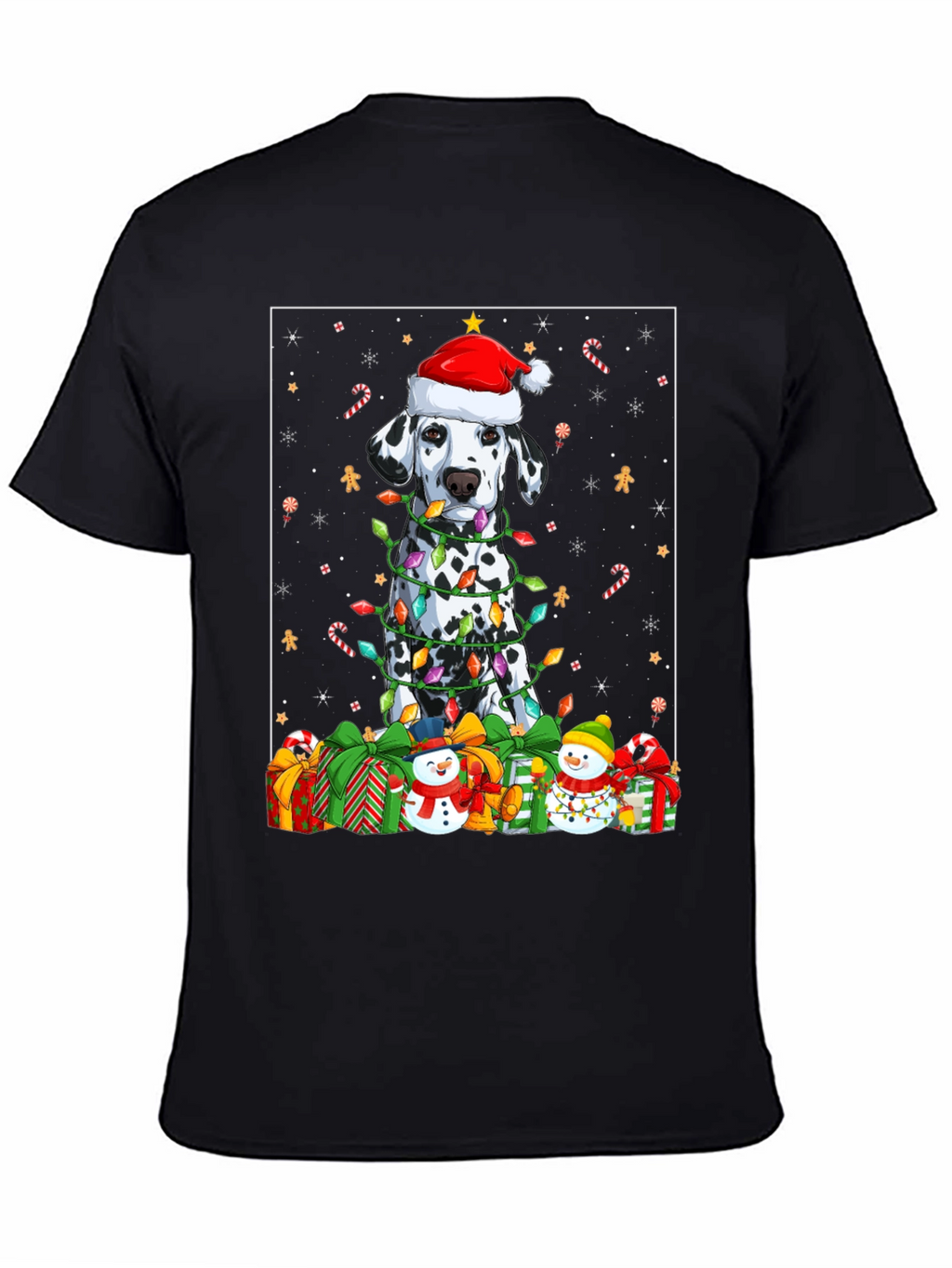 Dalmatian Dog Christmas T-Shirt