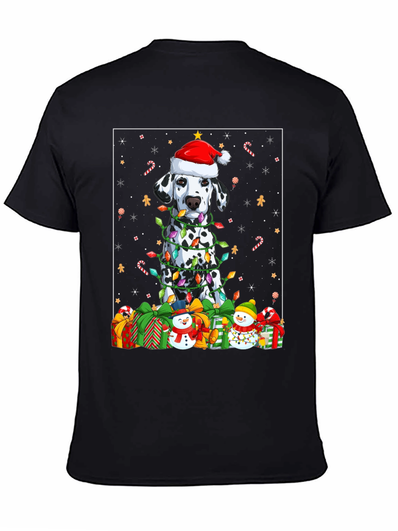 Dalmatian Dog Christmas T-Shirt