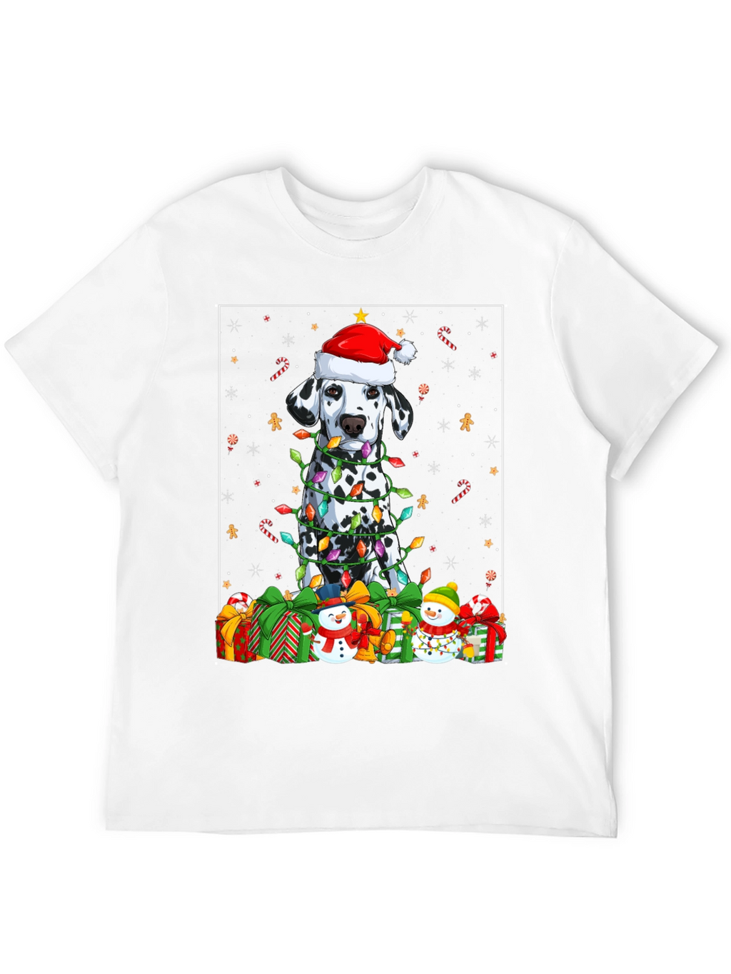Dalmatian Dog Christmas T-Shirt