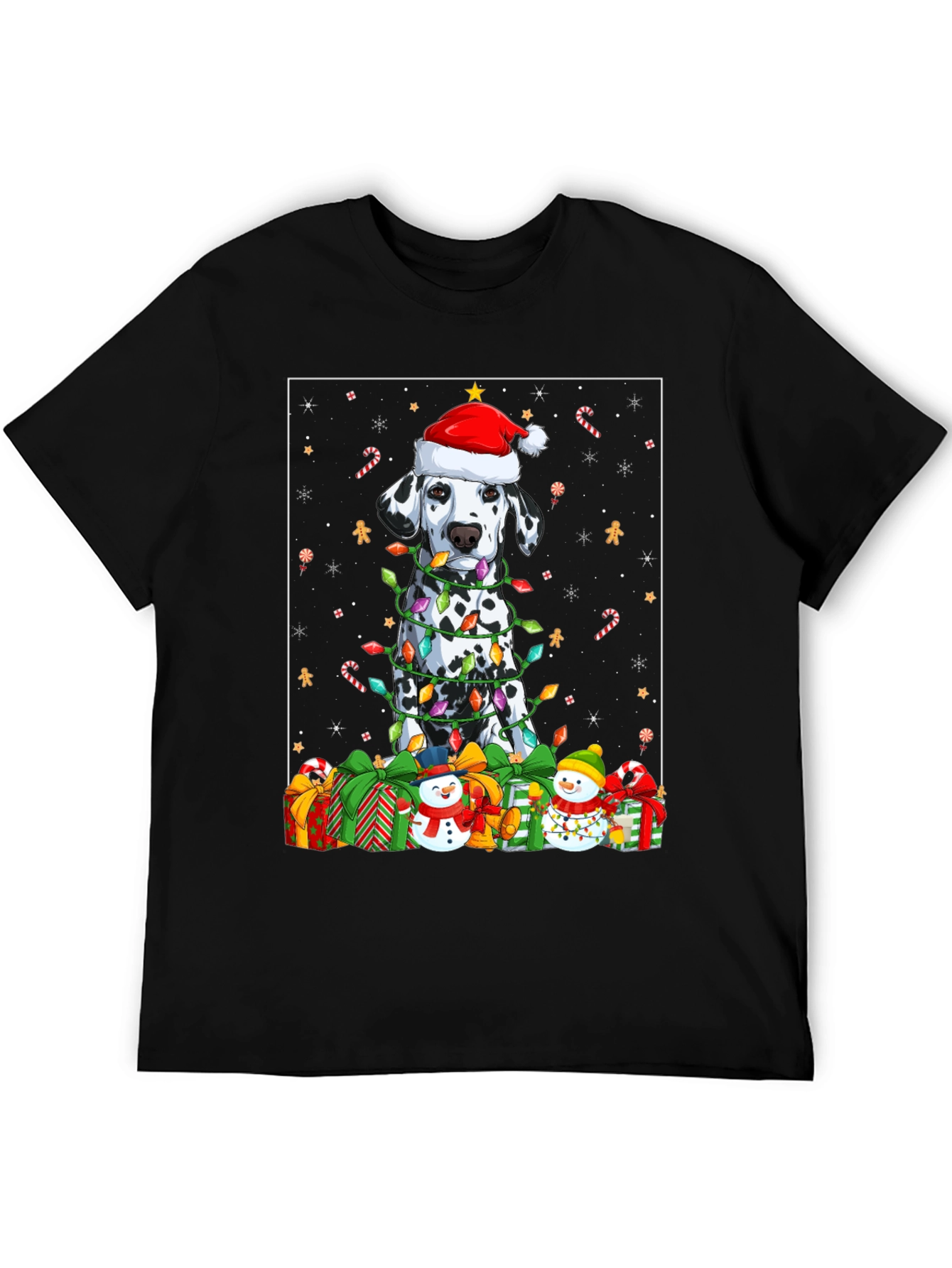 Dalmatian Dog Christmas T-Shirt