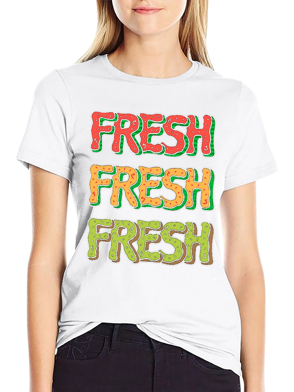 Fresh Donuts T-Shirt: Foodie Tee