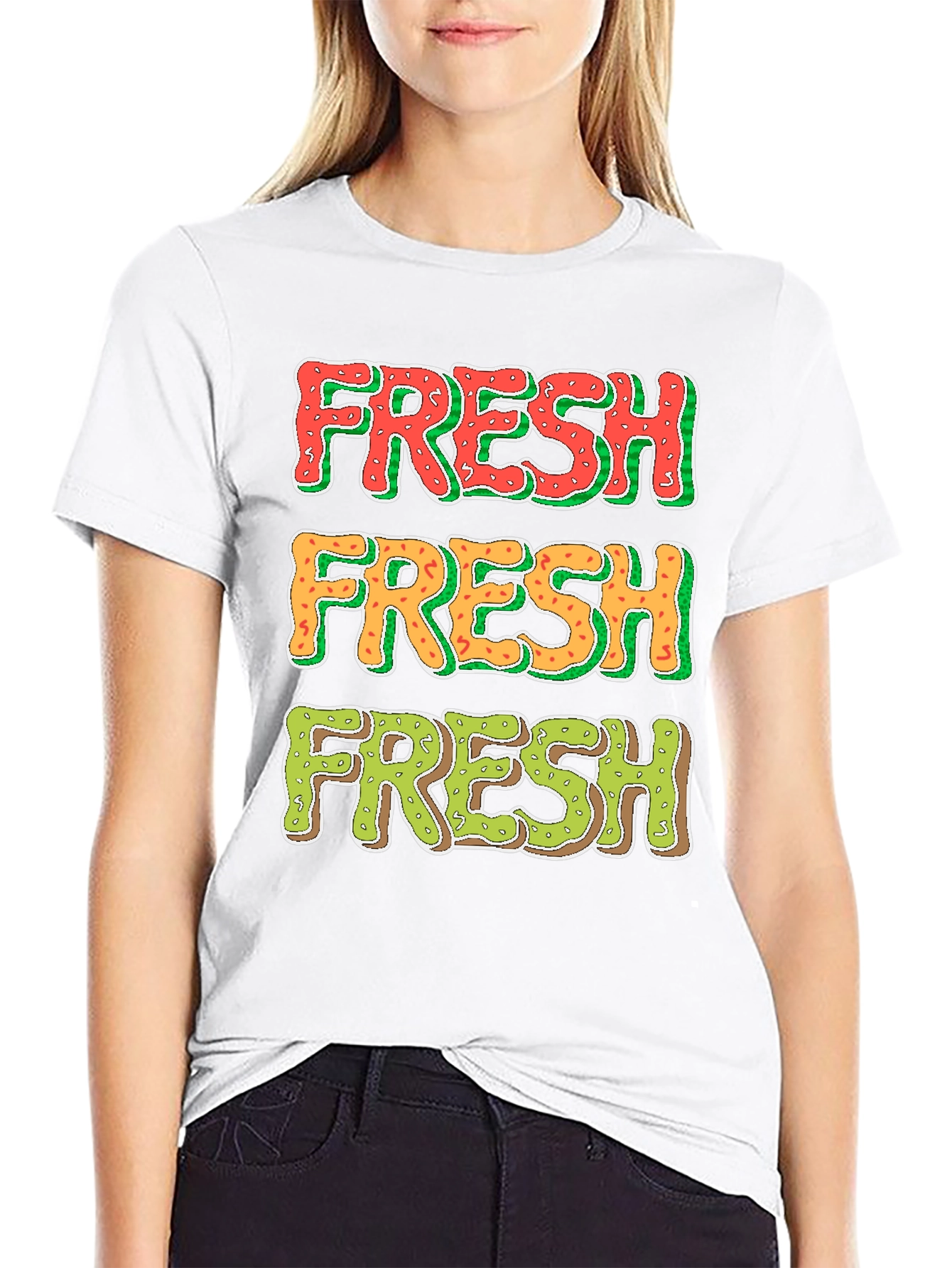 Fresh Donuts T-Shirt: Foodie Tee