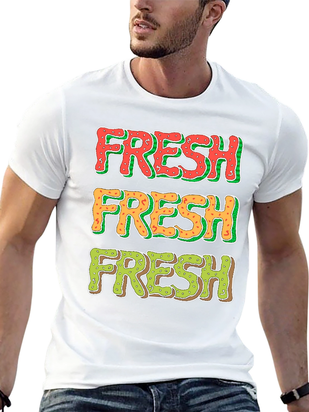 Fresh Donuts T-Shirt: Foodie Tee