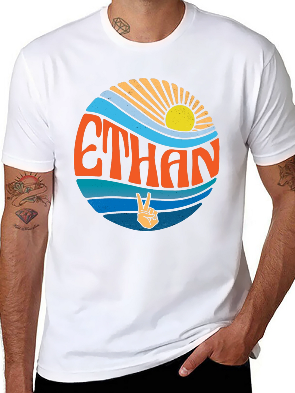 Ethan Retro Graphic T-Shirt