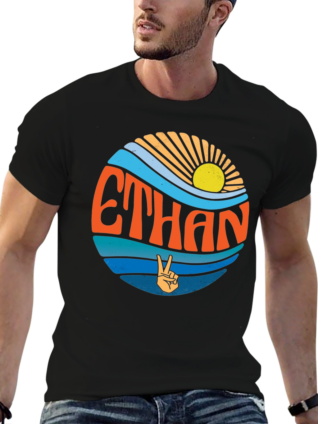 Ethan Retro Graphic T-Shirt