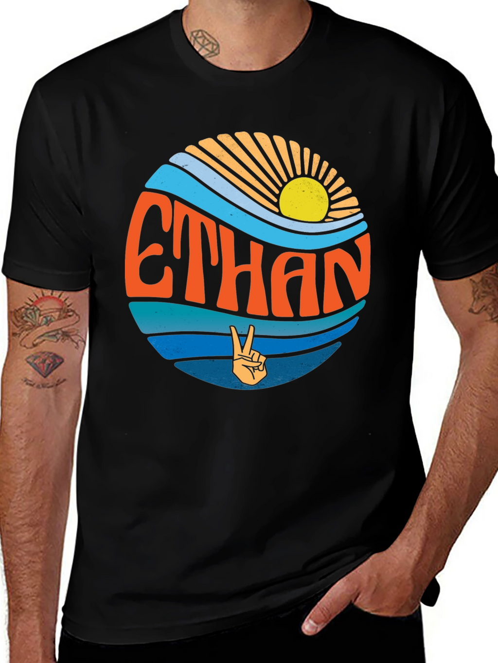 Ethan Retro Graphic T-Shirt