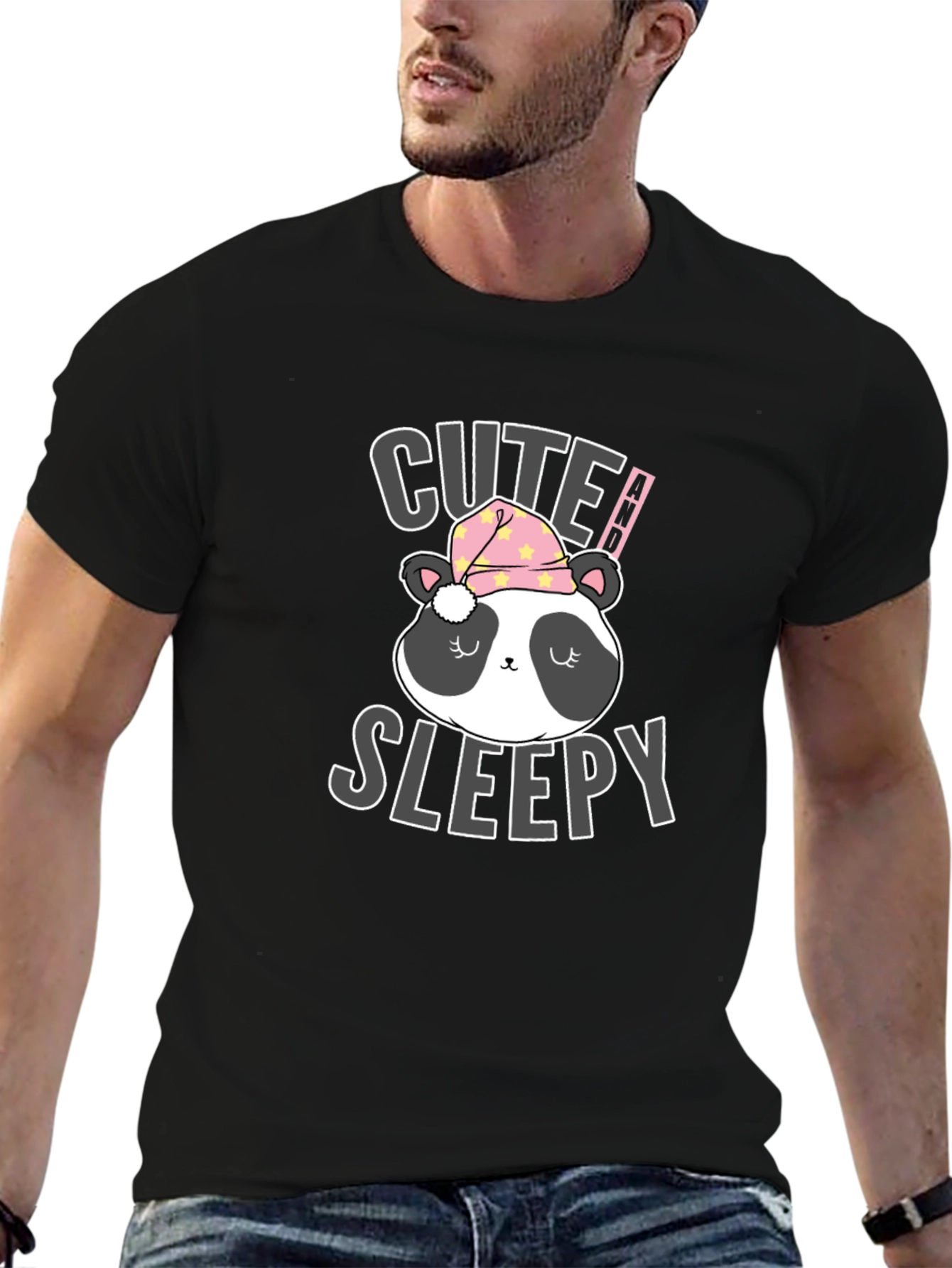 Cute Sleepy Panda T-Shirt