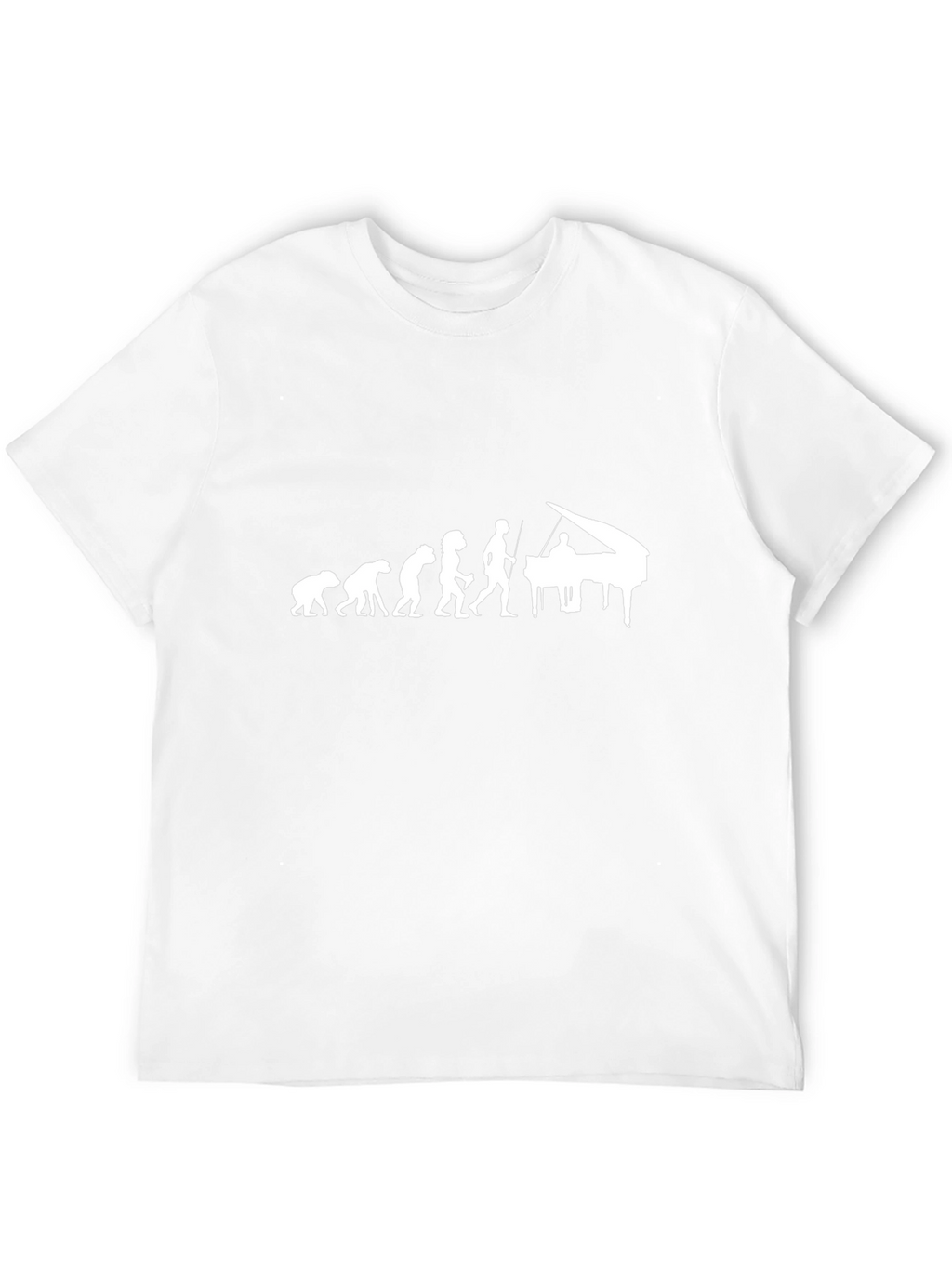 Piano Evolution T-Shirt - Musician Gift