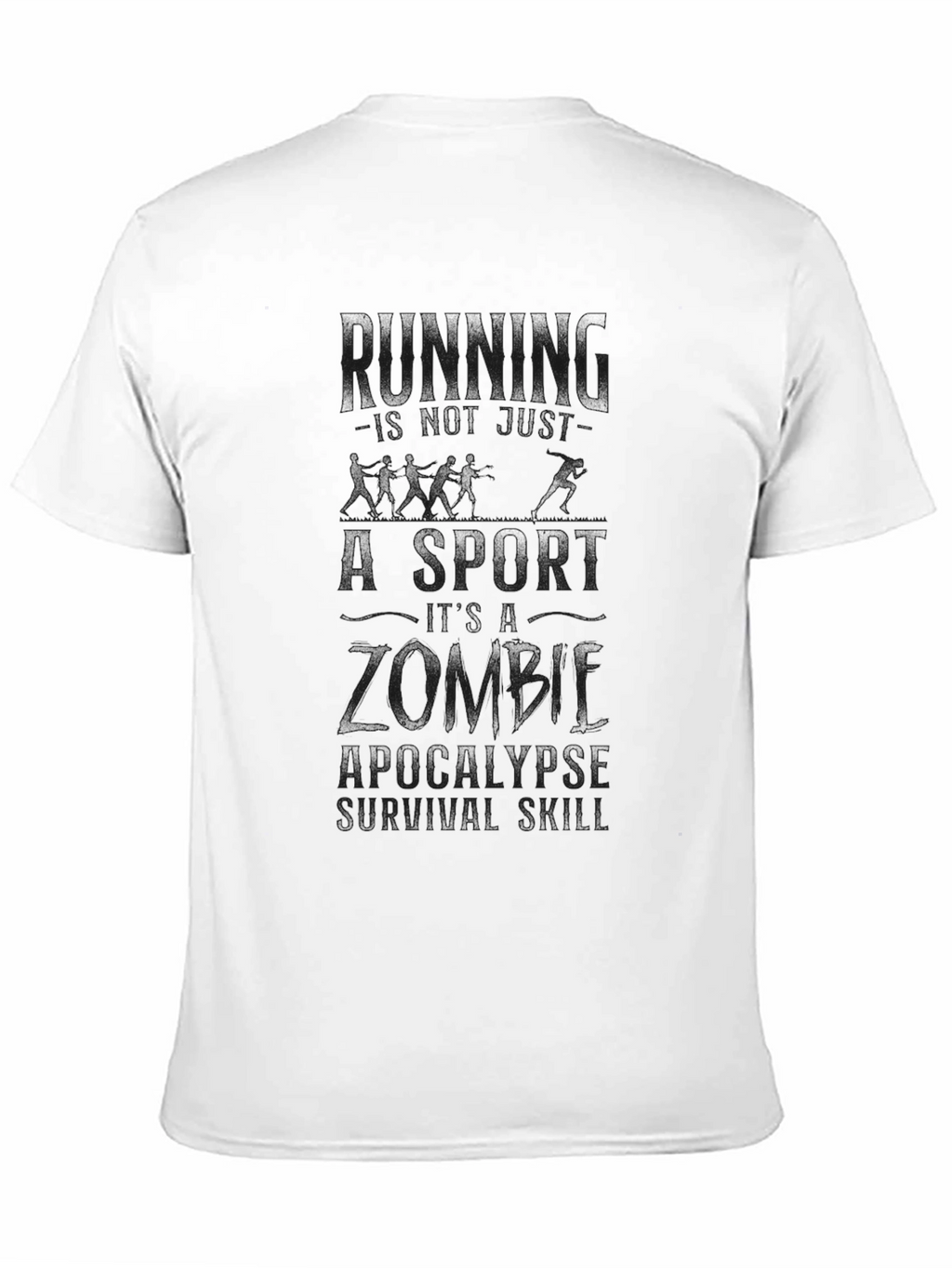 Zombie Apocalypse Survival T-Shirt - Black