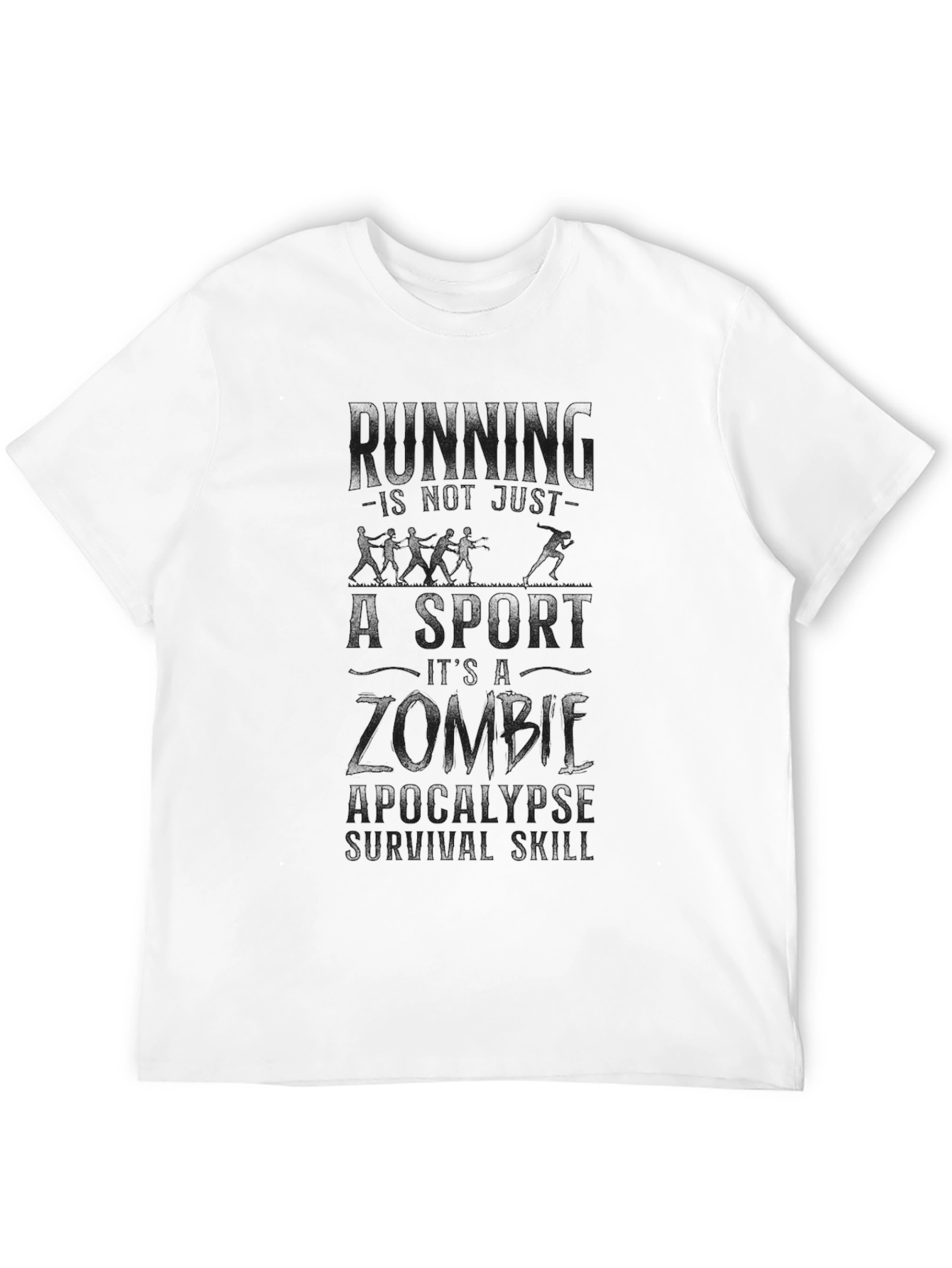 Zombie Apocalypse Survival T-Shirt - Black