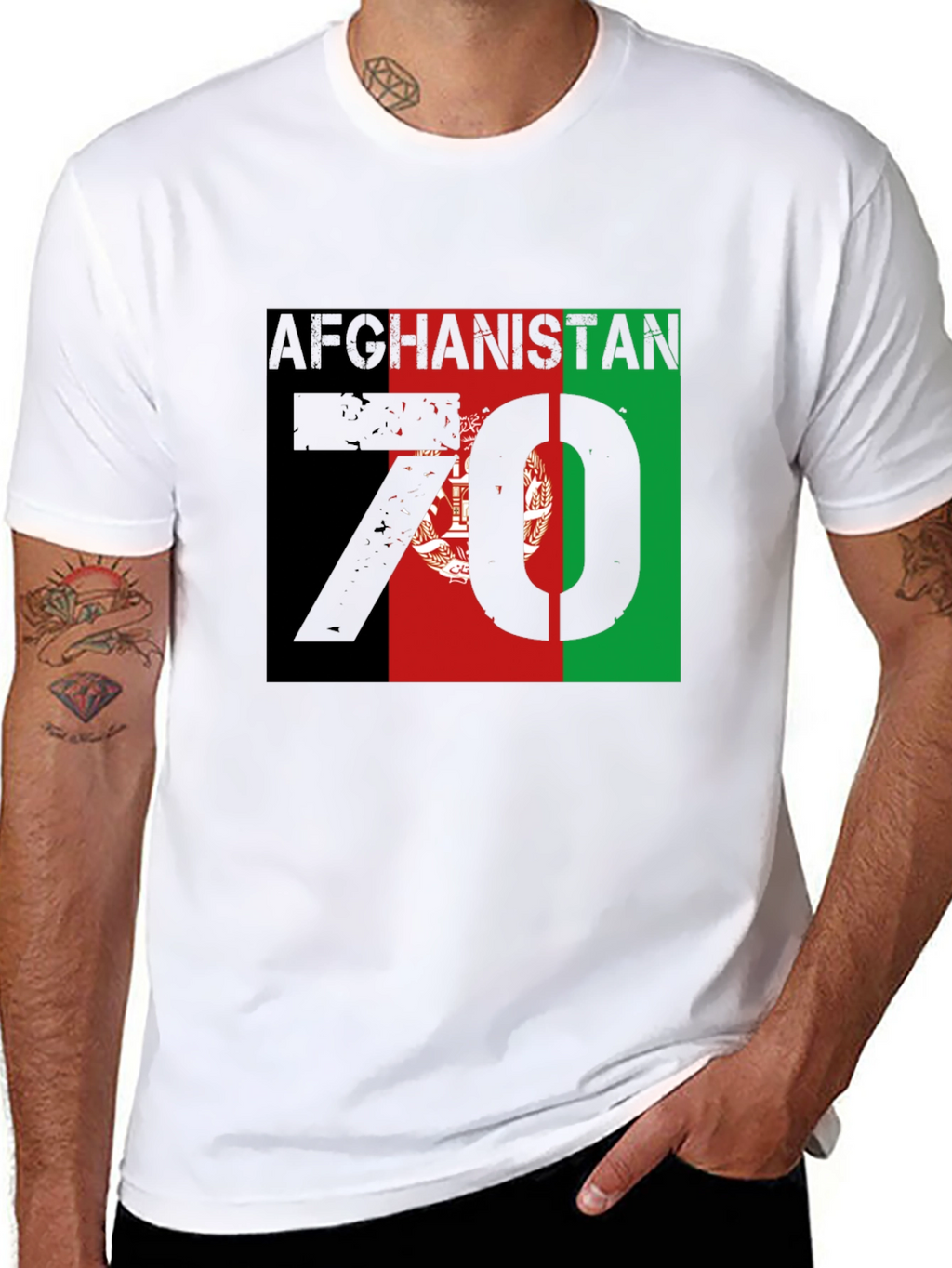 Afghanistan Flag T-Shirt - Patriotic Pride