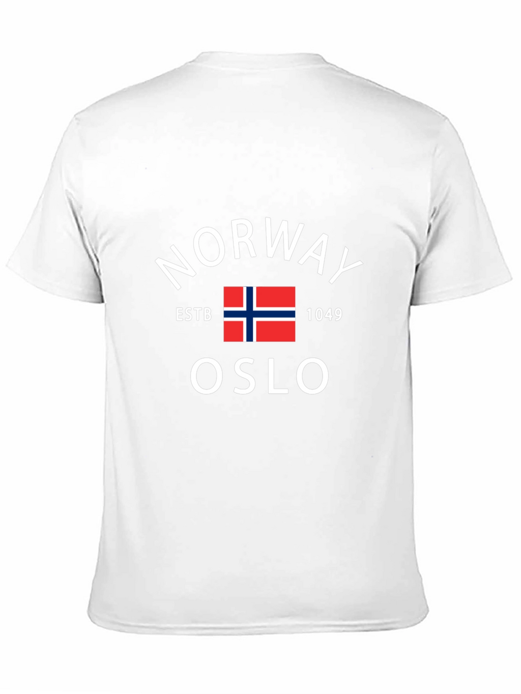 Norway Oslo Estb 1049 Black Graphic Tee