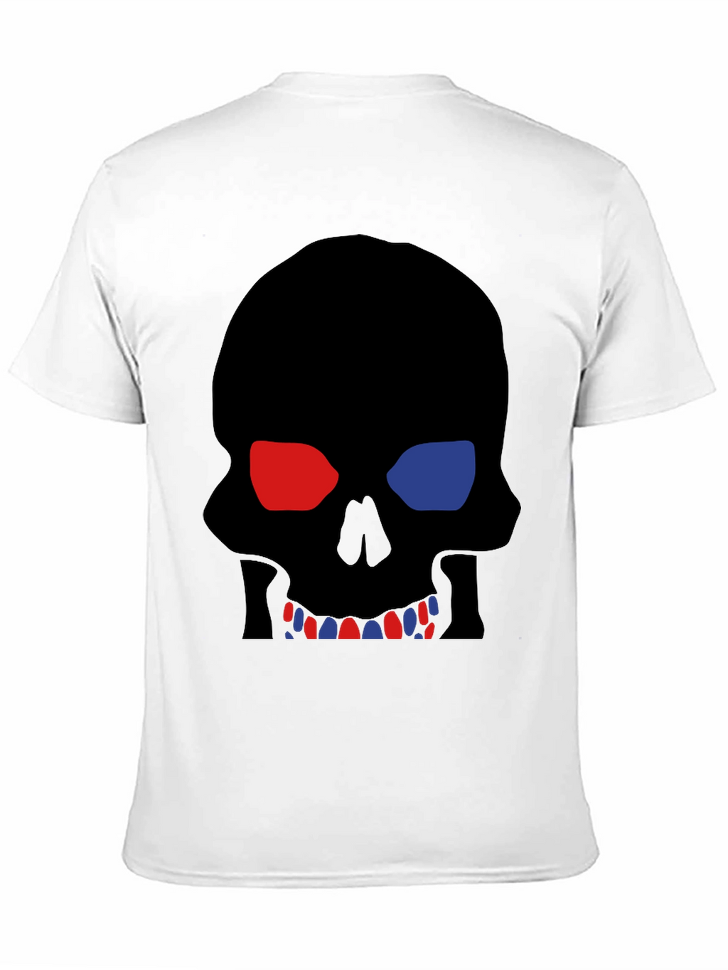 Skull 3D T-Shirt - Black Graphic Tee