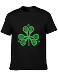 Shamrock Tennis Racket Graphic Tee