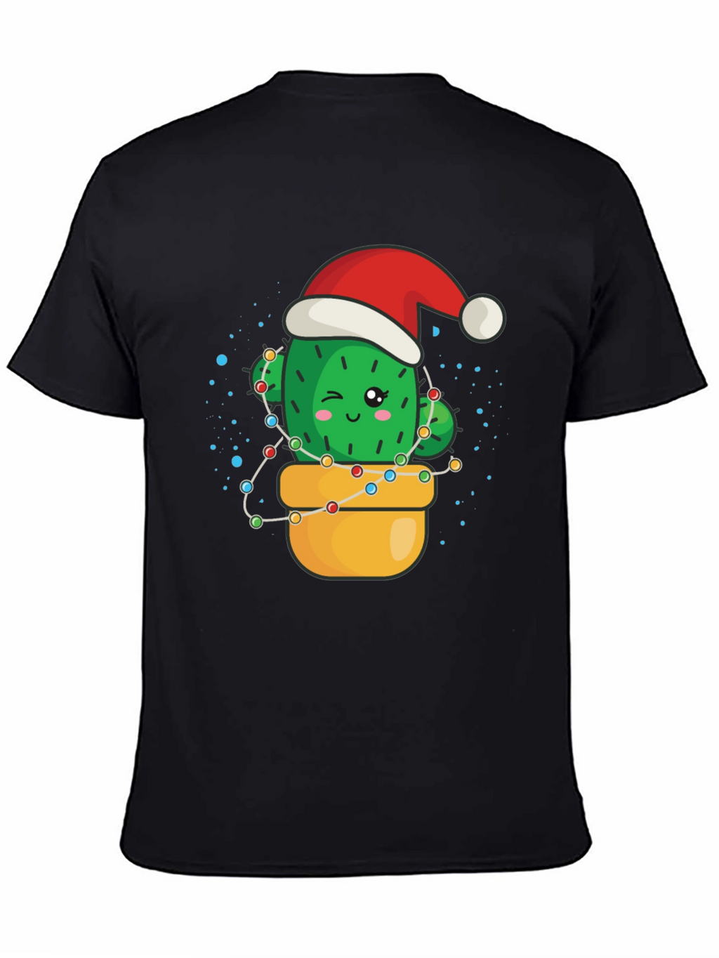 Festive Cactus T-Shirt - Holiday Cheer