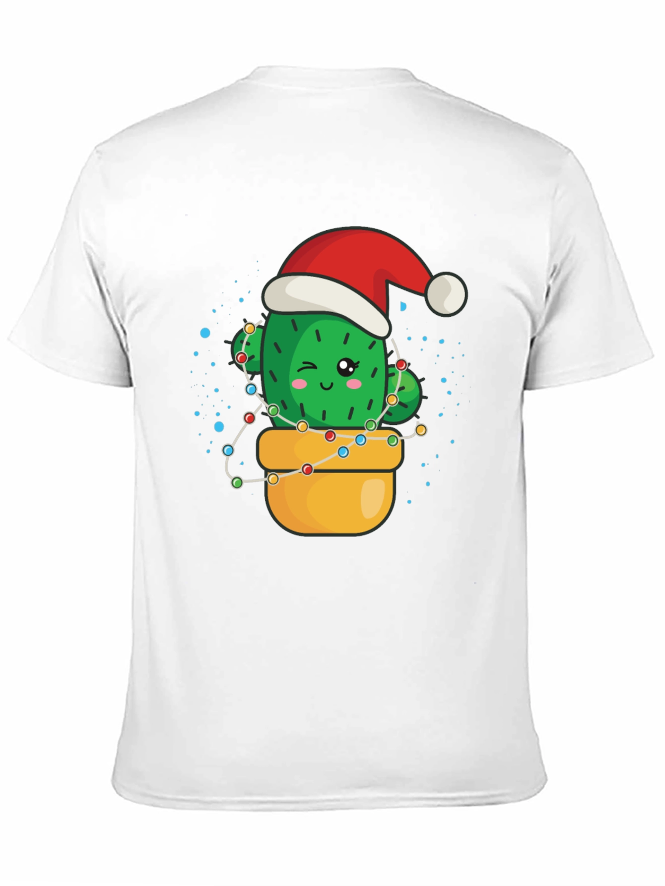 Festive Cactus T-Shirt - Holiday Cheer