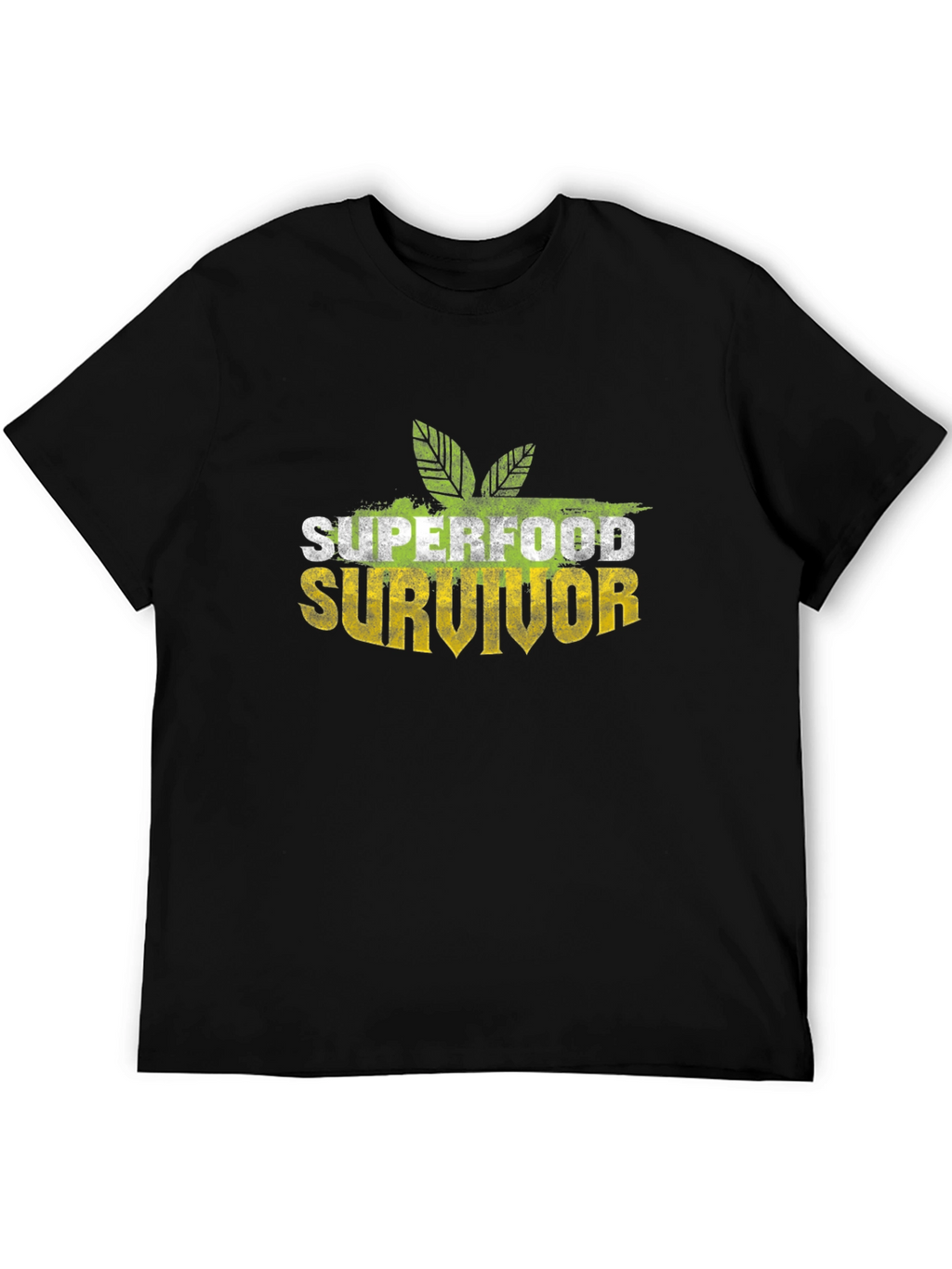 Superfood Survivor Black T-Shirt