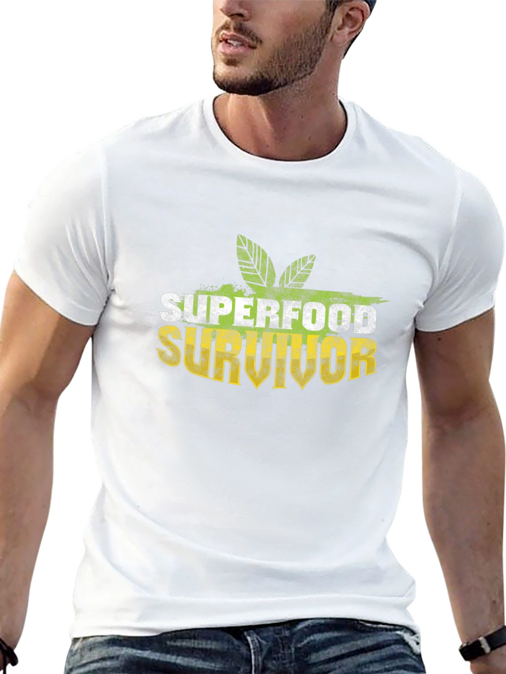 Superfood Survivor Black T-Shirt