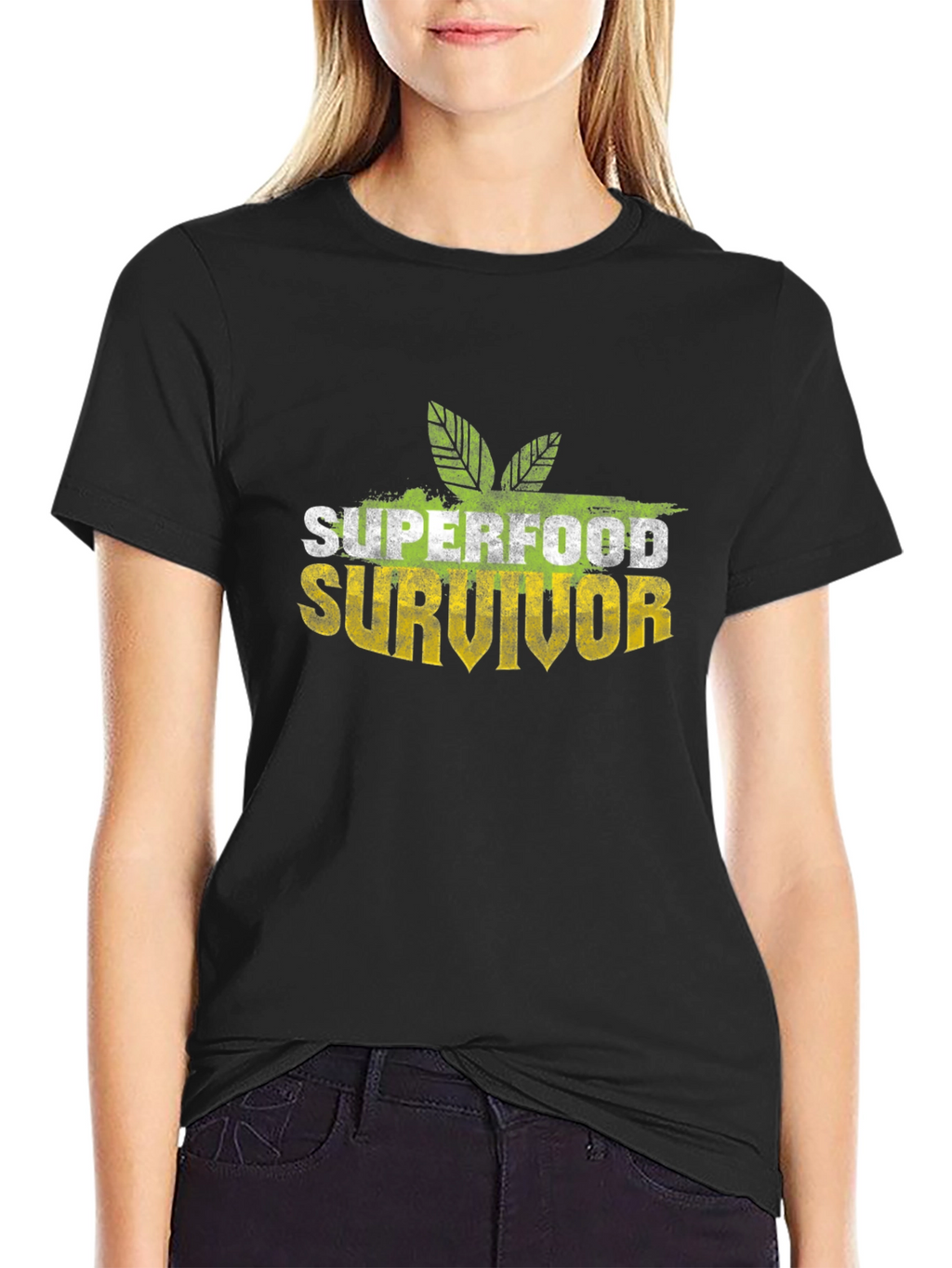 Superfood Survivor Black T-Shirt