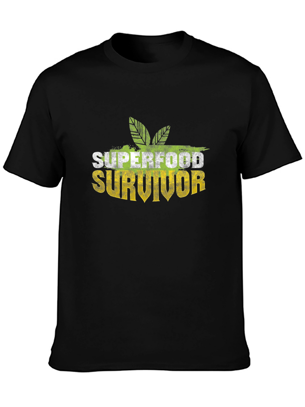 Superfood Survivor Black T-Shirt