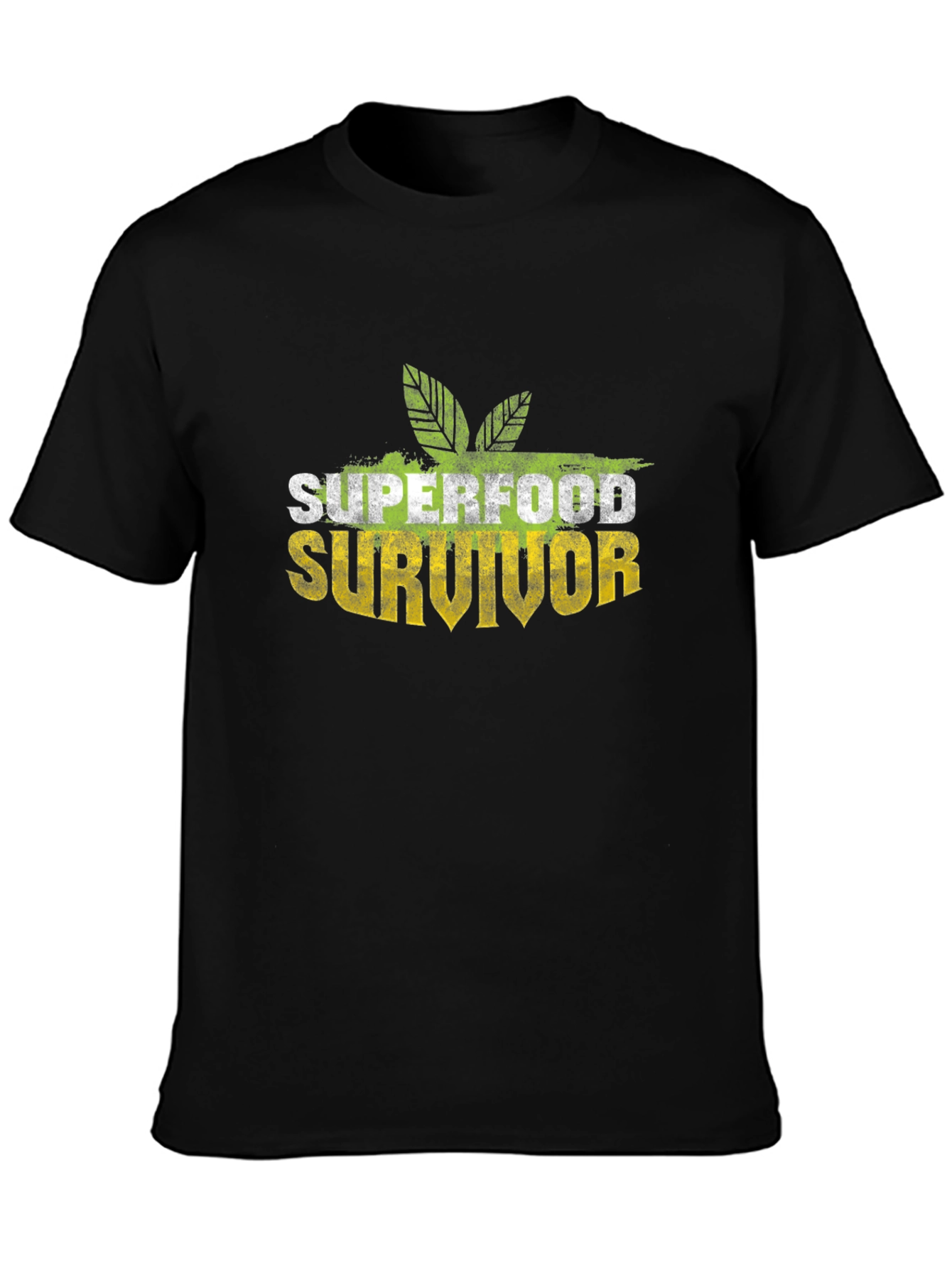 Superfood Survivor Black T-Shirt