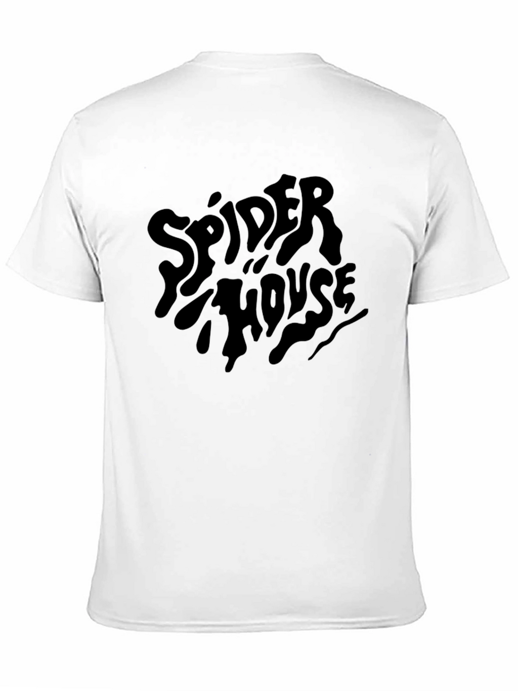 Spider House Black Graphic Tee - Mens