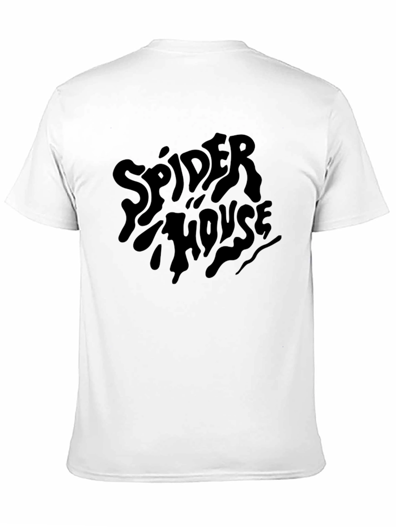 Spider House Black Graphic Tee - Mens