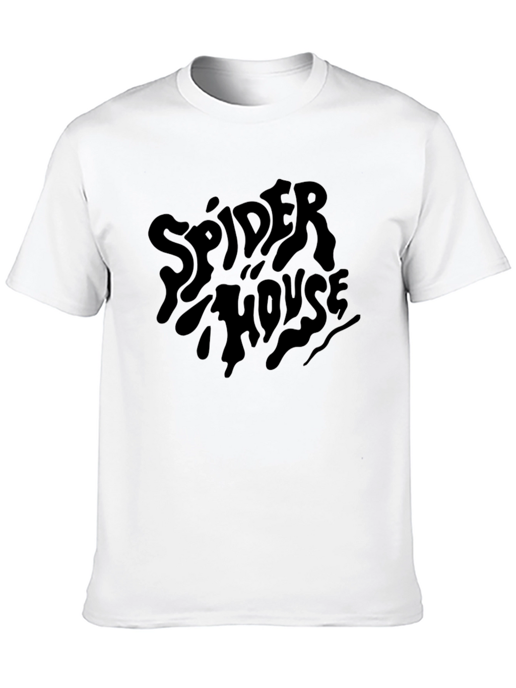 Spider House Black Graphic Tee - Mens