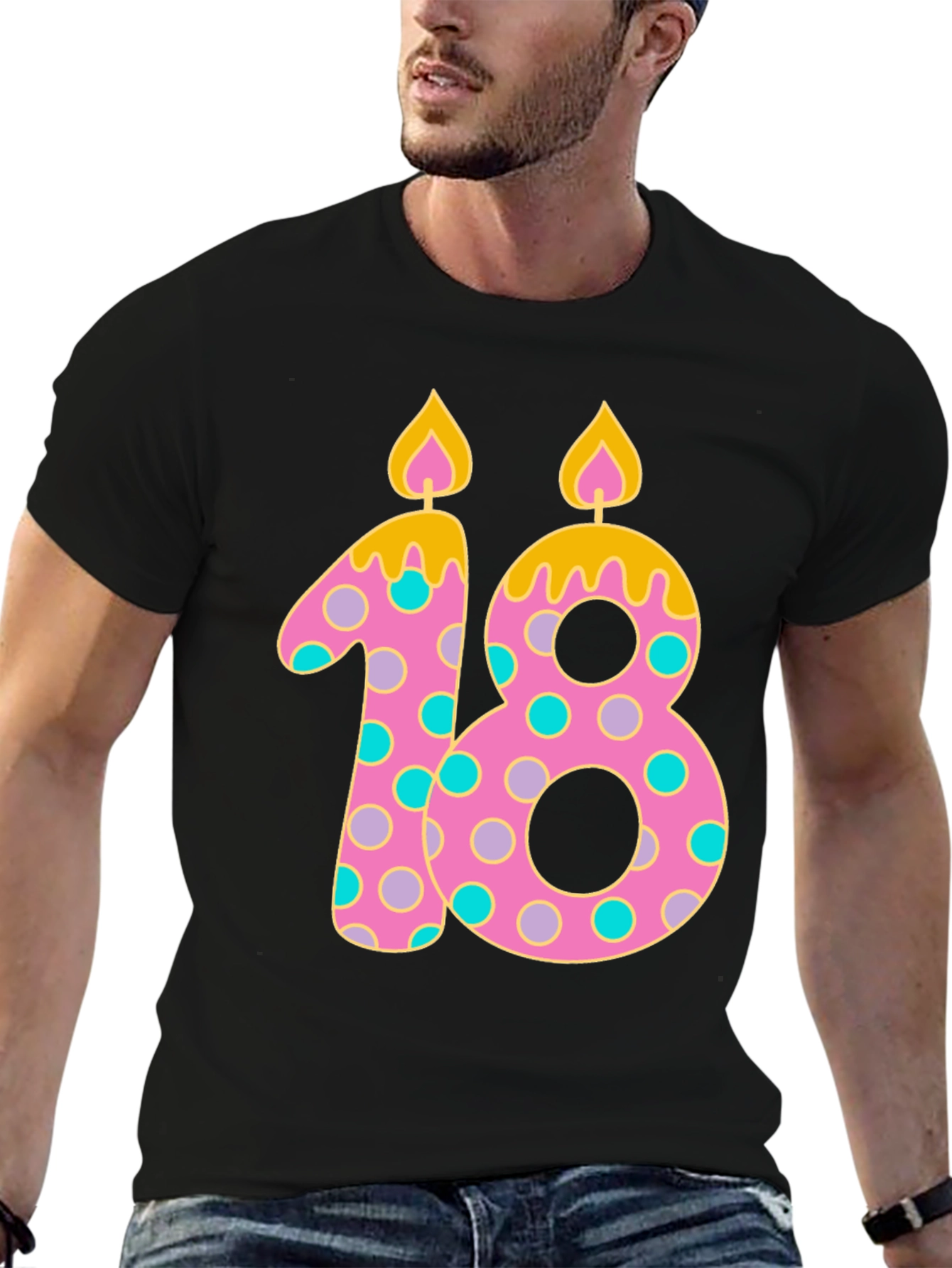 Birthday 18 Candle T-Shirt