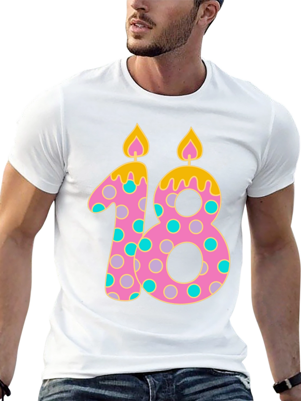 Birthday 18 Candle T-Shirt