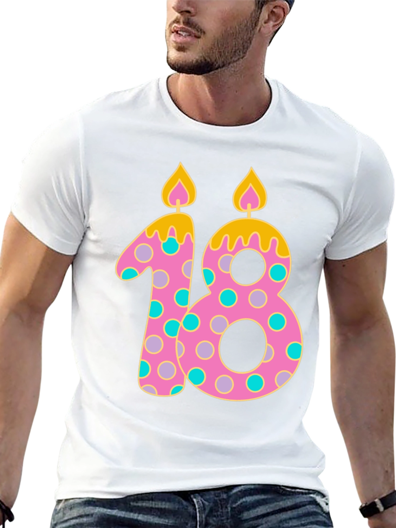 Birthday 18 Candle T-Shirt