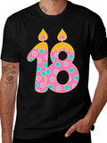 Birthday 18 Candle T-Shirt