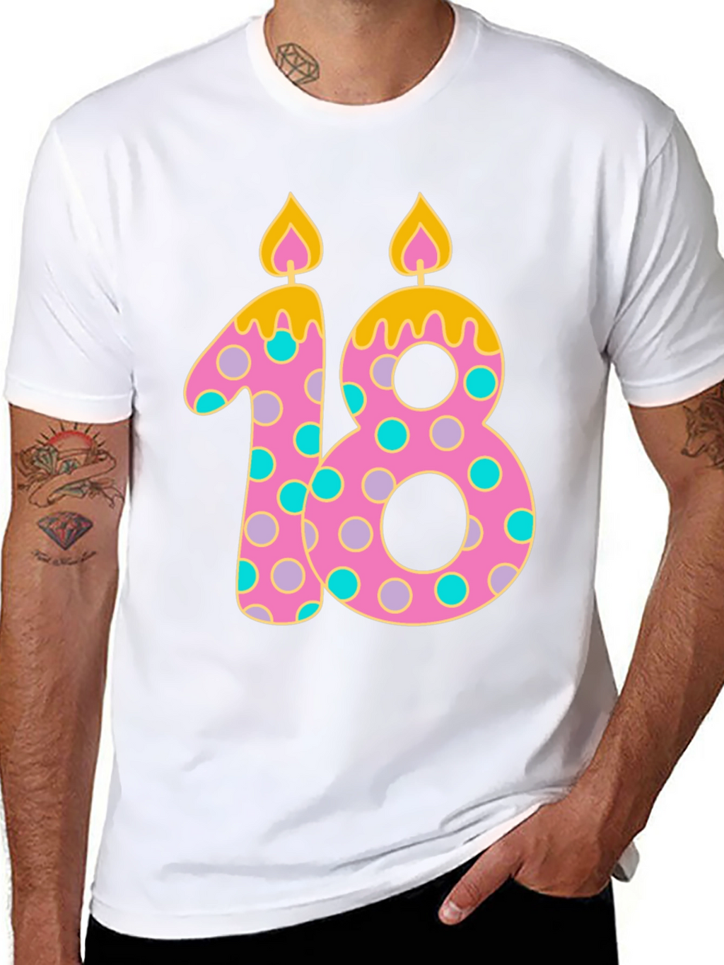 Birthday 18 Candle T-Shirt