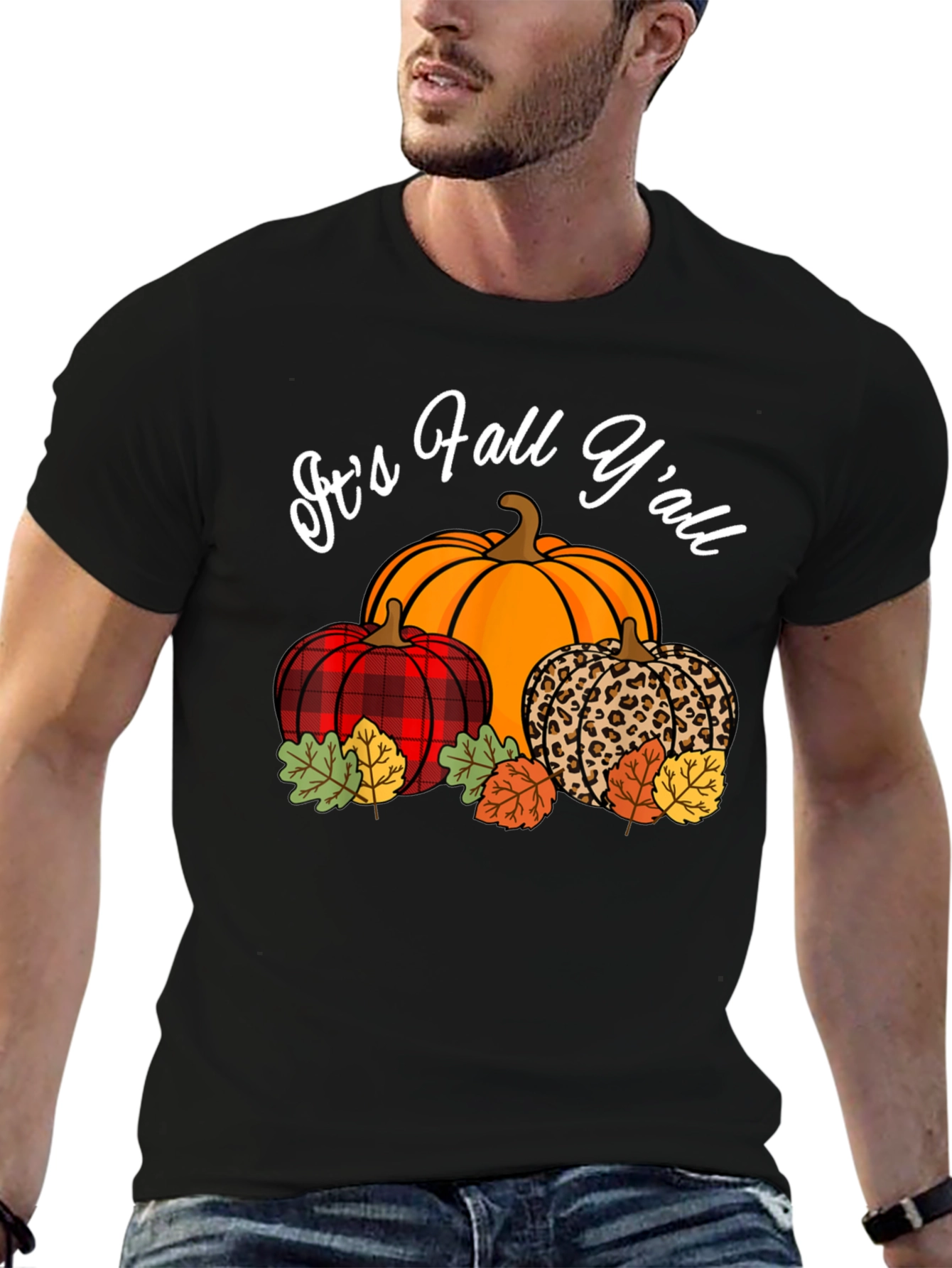 Its Fall Yall Pumpkin T-Shirt
