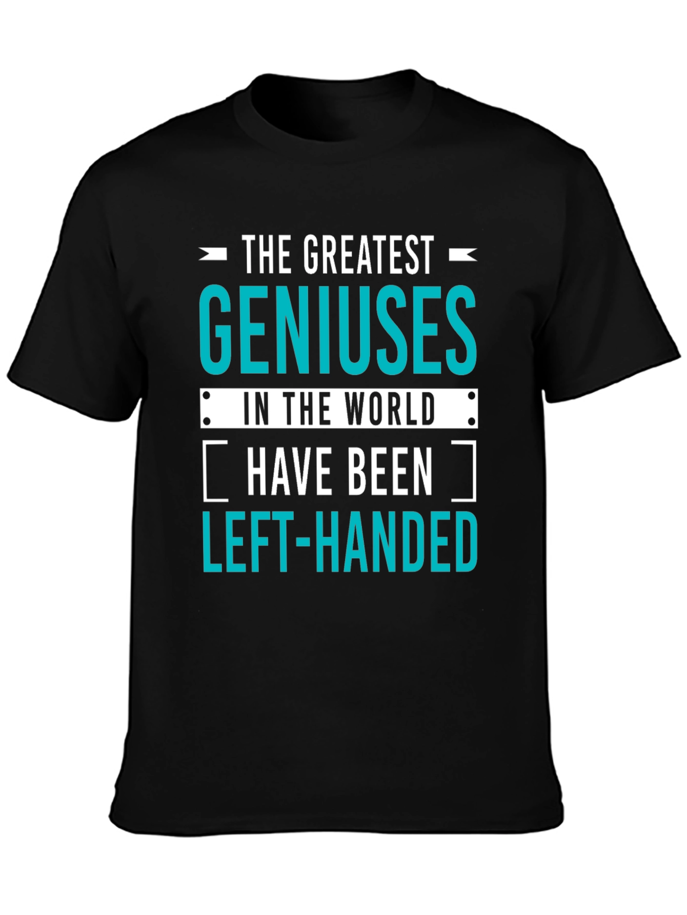 Genius Left-Handed T-Shirt: Funny Gift for Smart People!