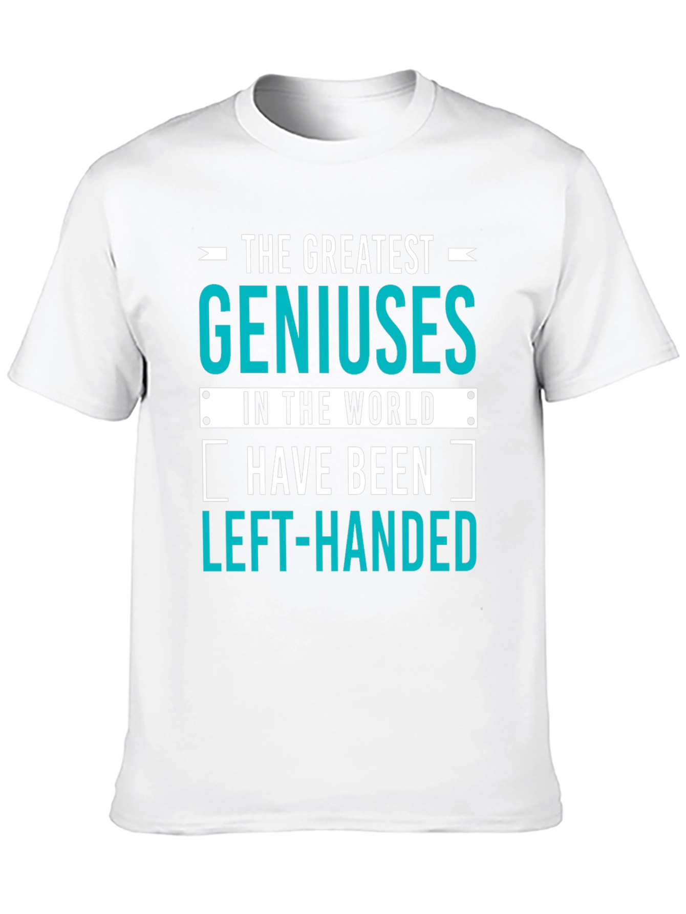 Genius Left-Handed T-Shirt: Funny Gift for Smart People!