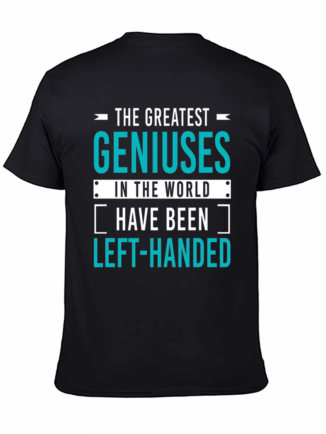 Genius Left-Handed T-Shirt: Funny Gift for Smart People!