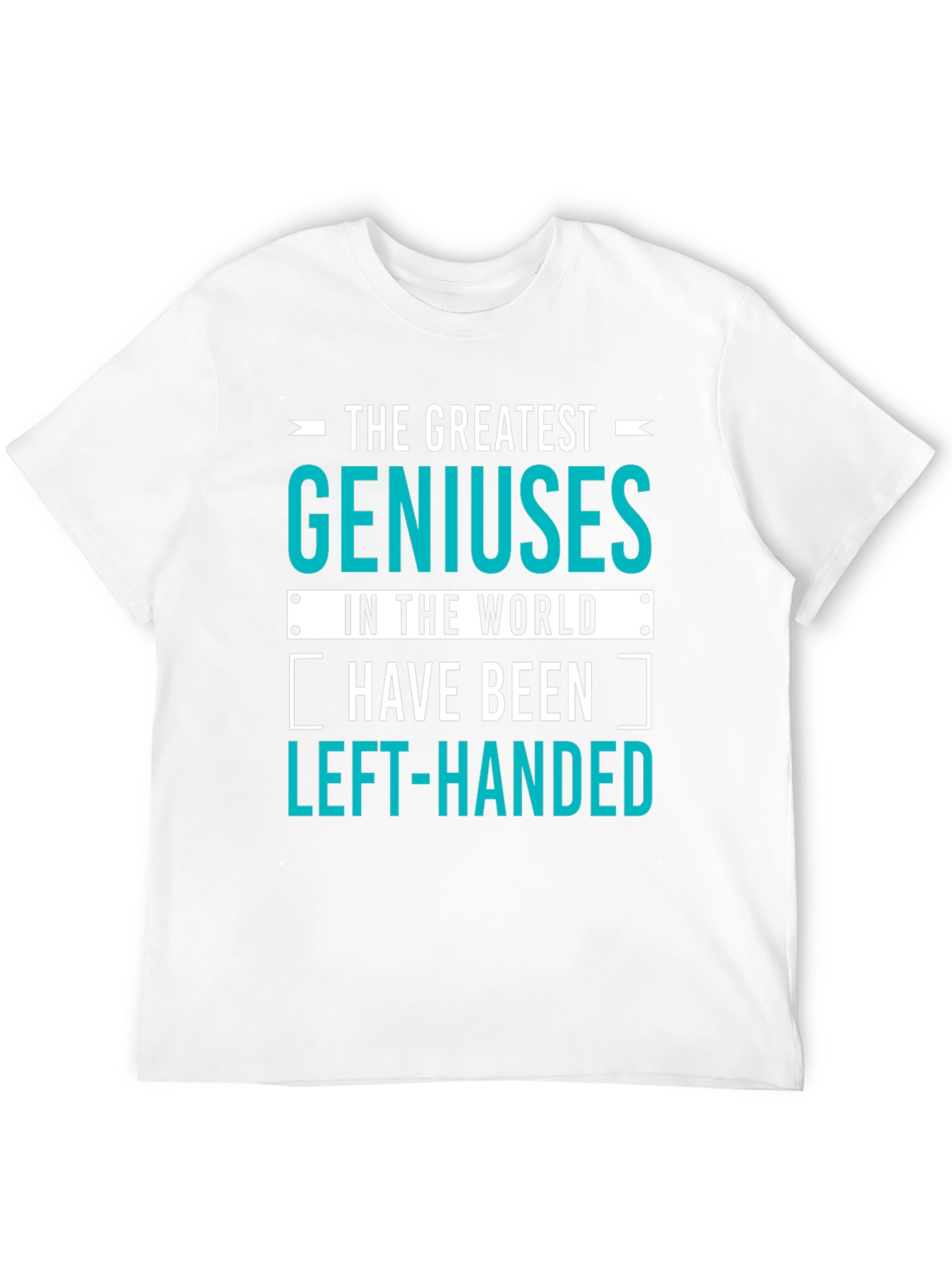 Genius Left-Handed T-Shirt: Funny Gift for Smart People!