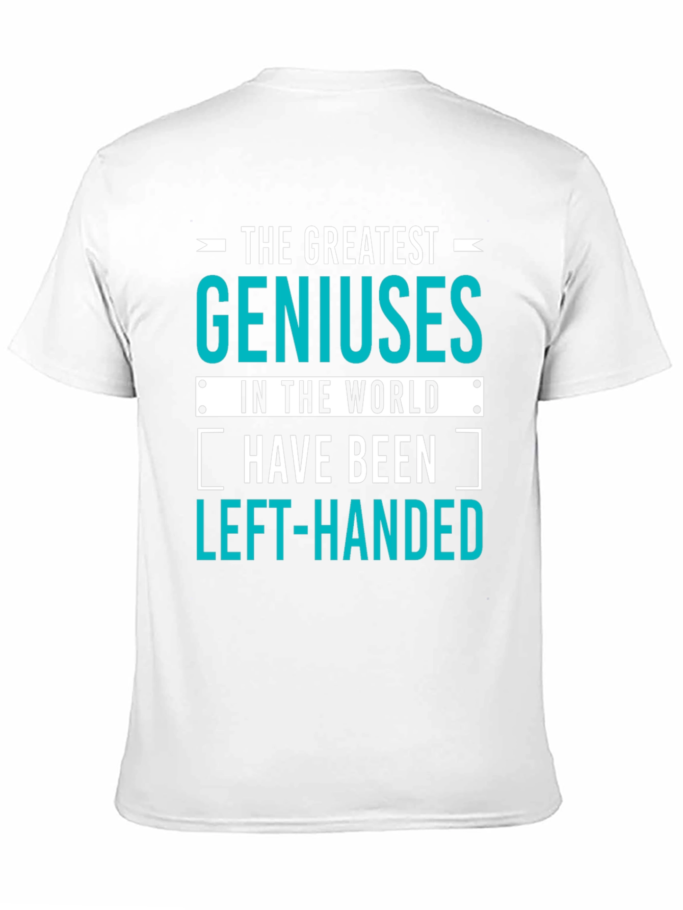 Genius Left-Handed T-Shirt: Funny Gift for Smart People!