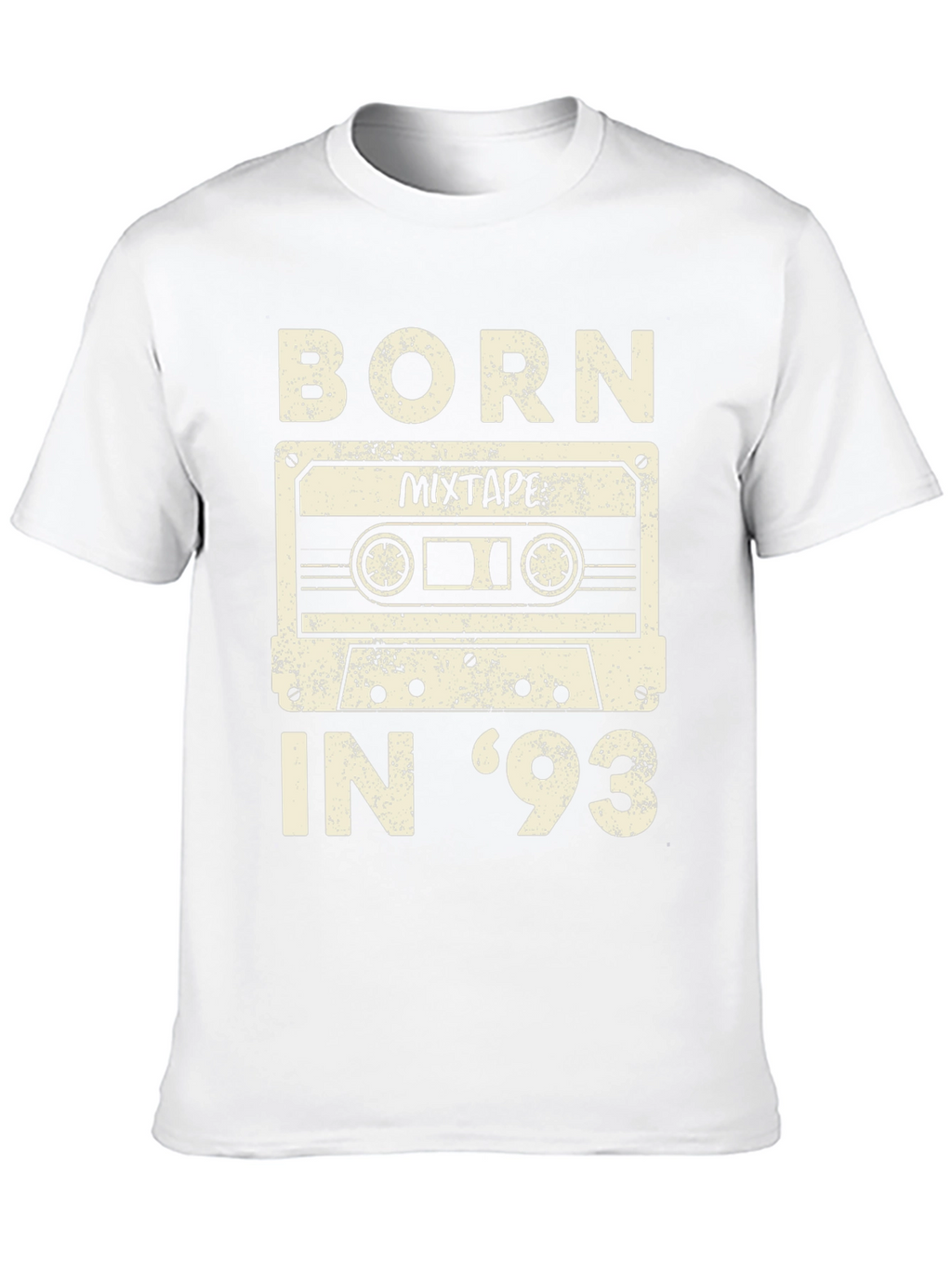 Born In 93 Mixtape Graphic T-Shirt