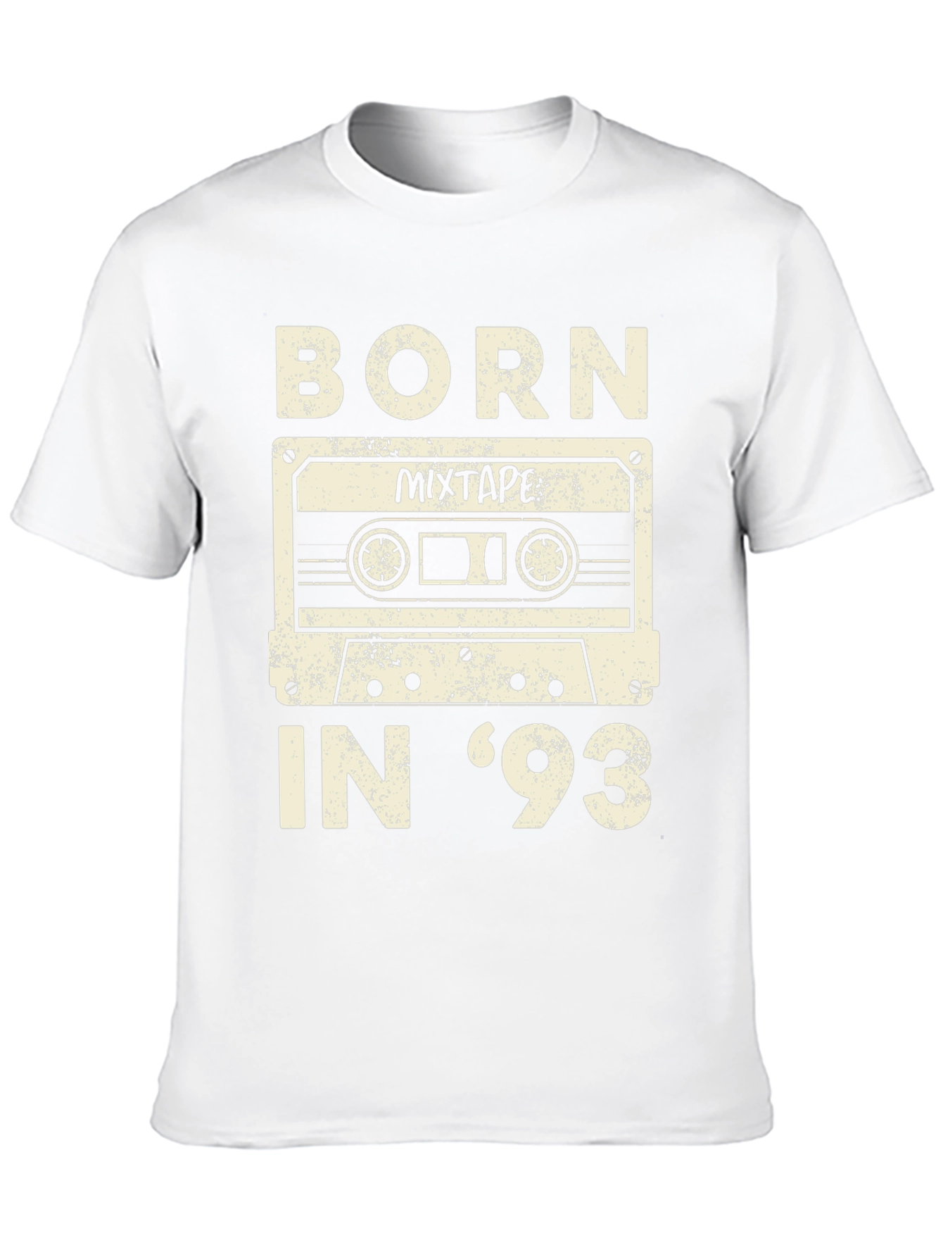Born In 93 Mixtape Graphic T-Shirt