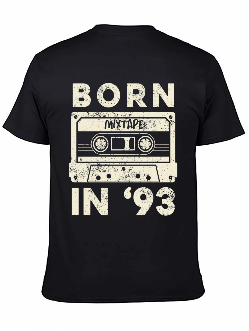 Born In 93 Mixtape Graphic T-Shirt