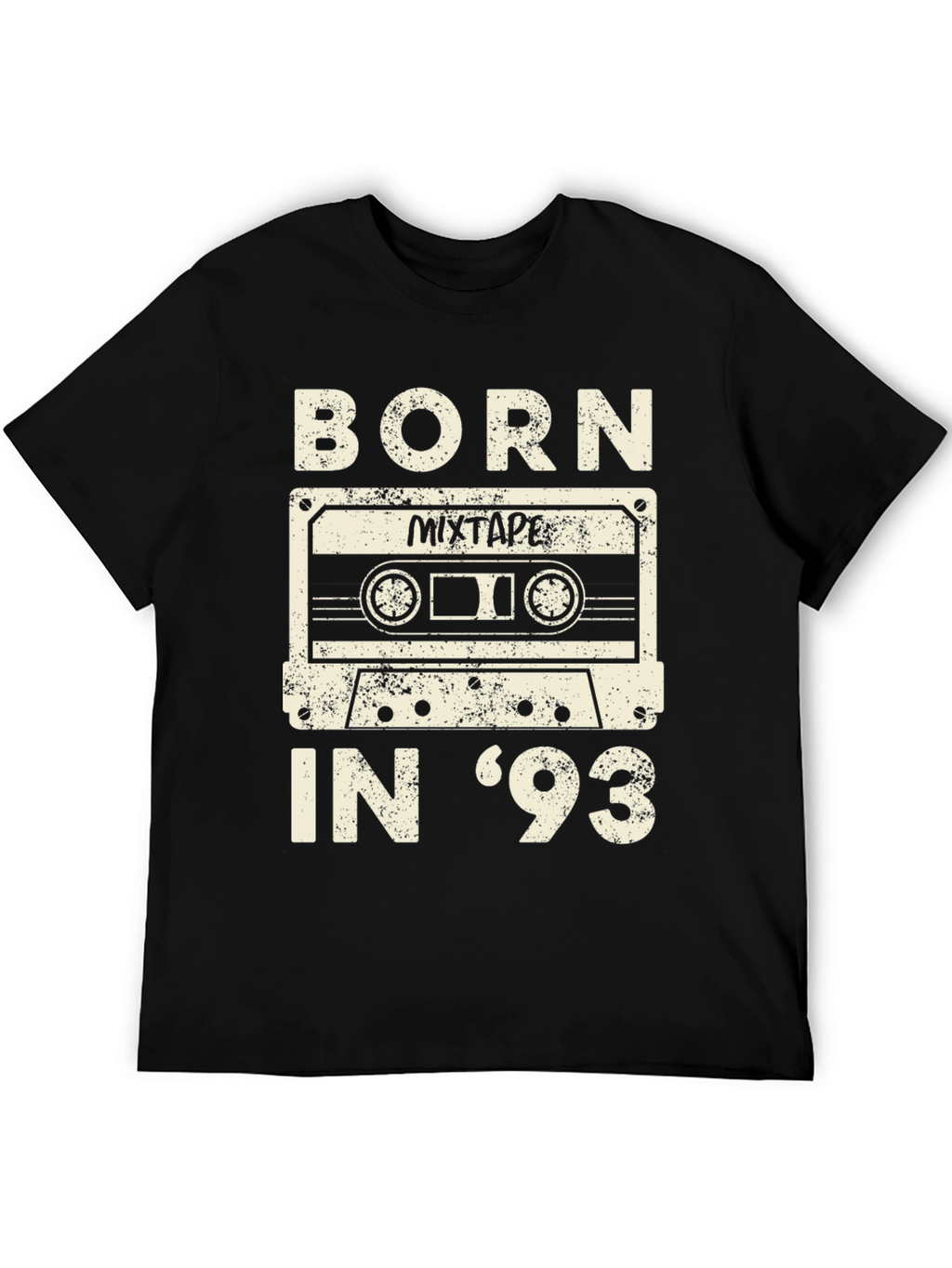 Born In 93 Mixtape Graphic T-Shirt