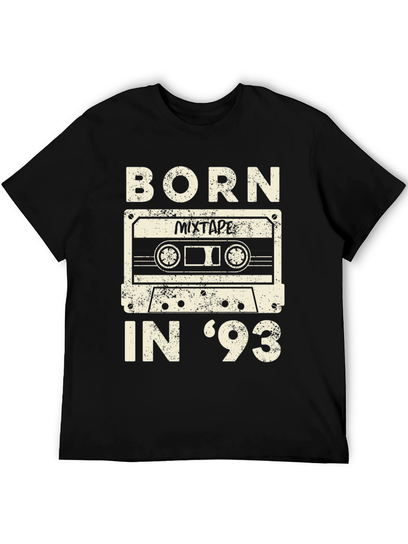 Born In 93 Mixtape Graphic T-Shirt