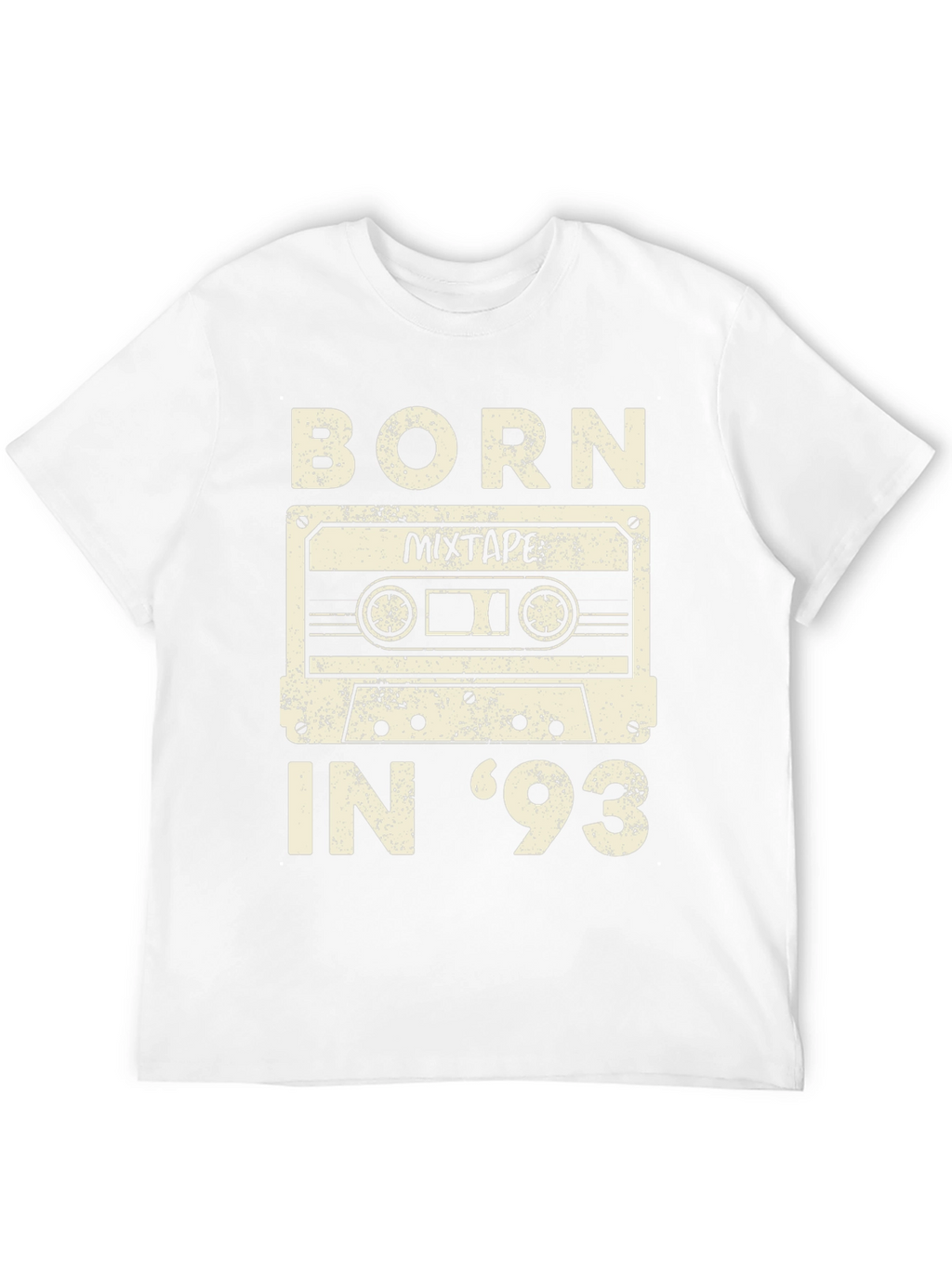 Born In 93 Mixtape Graphic T-Shirt