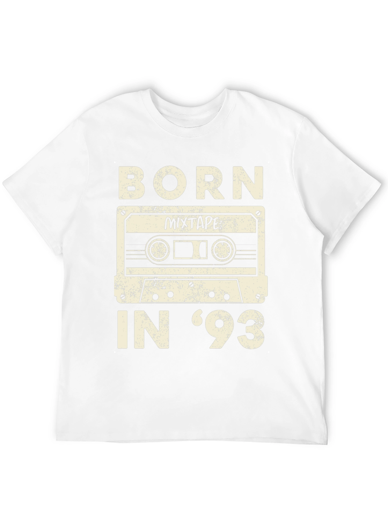 Born In 93 Mixtape Graphic T-Shirt