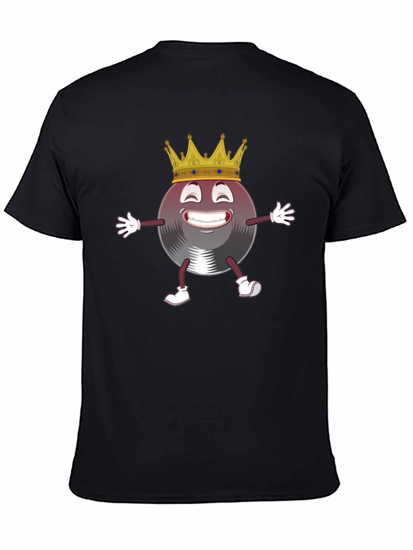 Funny King Record T-Shirt - Music Lover Tee