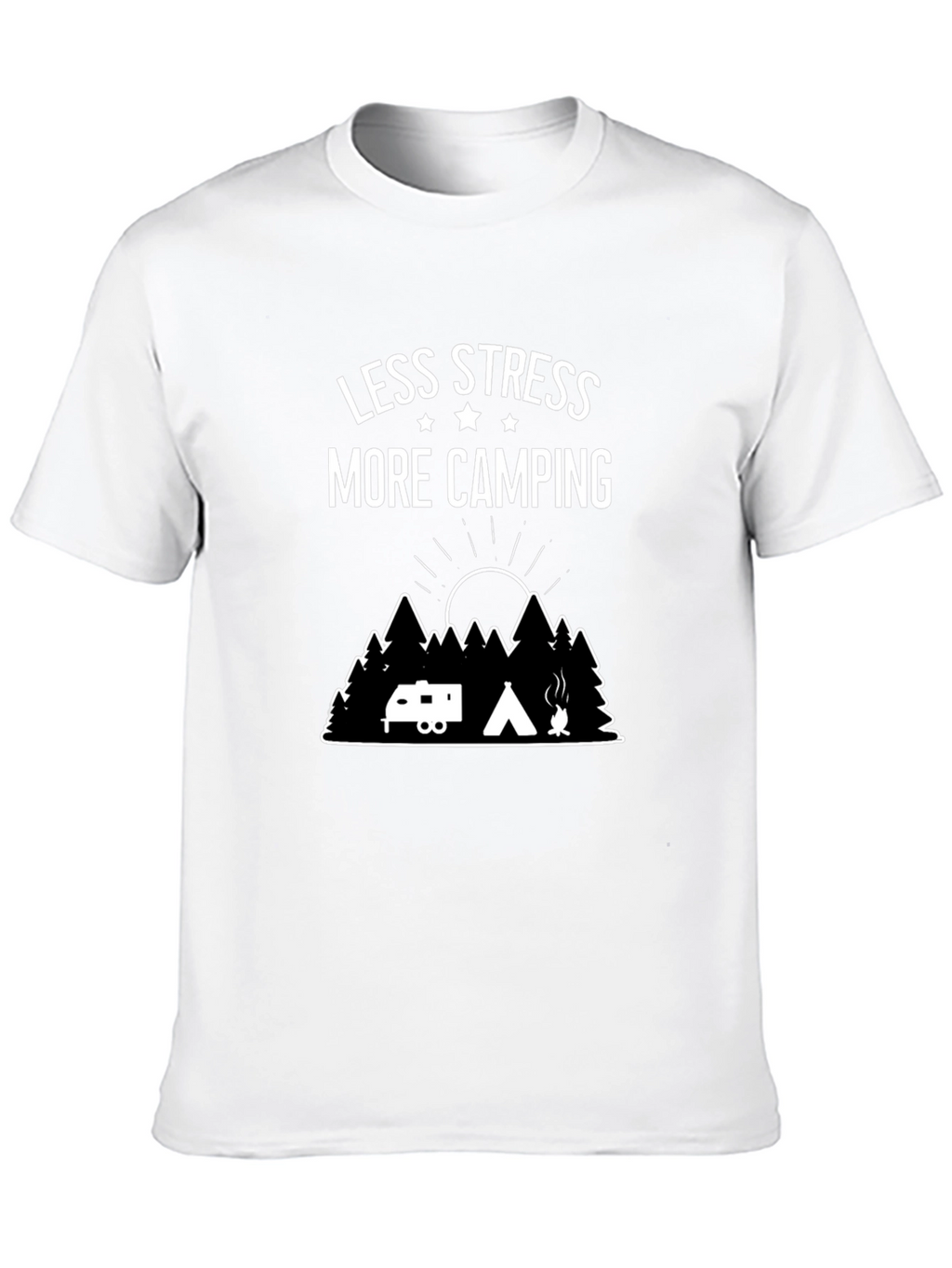Less Stress More Camping Graphic Tee