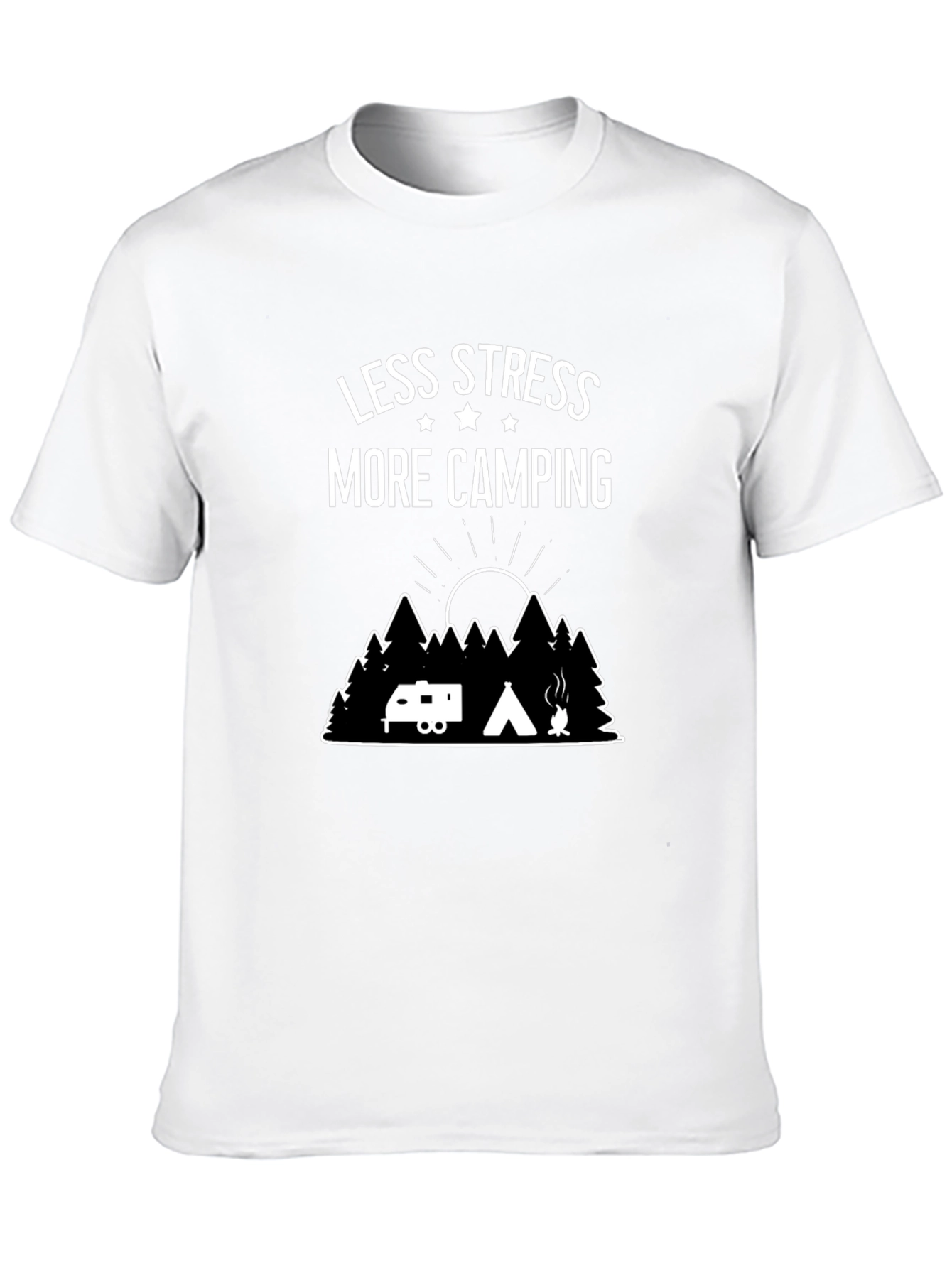 Less Stress More Camping Graphic Tee