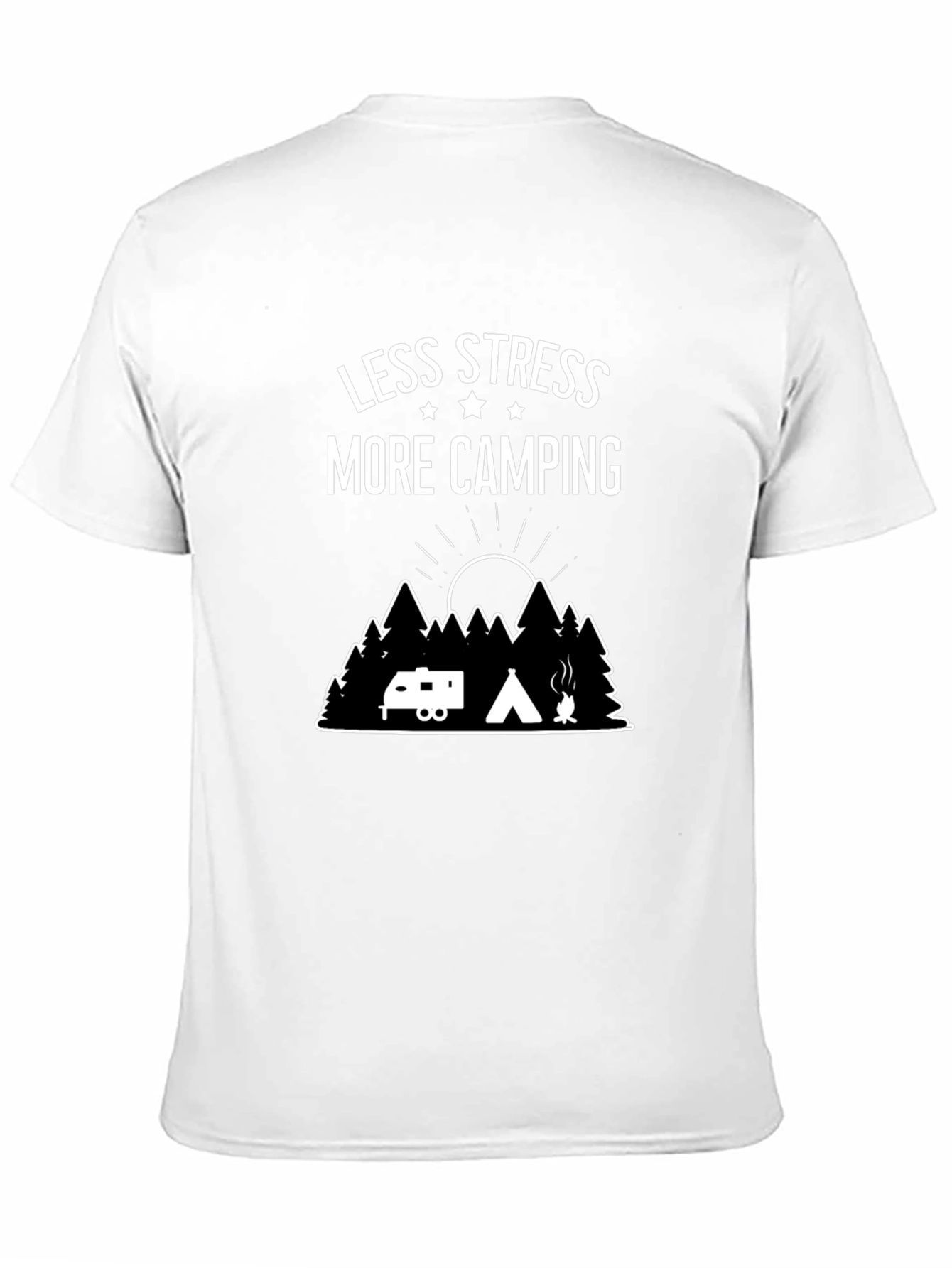 Less Stress More Camping Graphic Tee
